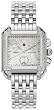 NEW MICHELE DECO PARK DUAL TIME DIAMOND STAINLESS STEEL LADIES WATCH MWW06S000001 NEW MICHELE DECO PARK DUAL TIME DIAMOND STAINLESS STEEL LADIES WATCH MWW06S000001