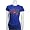 Chicago Cubs Royal Blue Ladies Tunic Length Crew T-shirt
