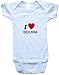 I LOVE BOLIVIA - BOLIVIA BABY - Country Series - White, Blue or Pink Onesie / Baby T-shirt