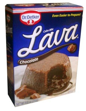 Chocolate Lava Cake Mix (Oetker) 8.8oz (250g) by Oetker