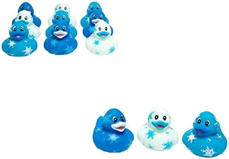 2" Snowflake Duckies 1 DOZ