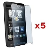 EMPIRE 5 Pack Crystal Clear LCD Screen Protector for HTC HD2, Leo, Firestorm [EMPIRE Packaging]