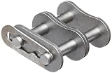 HKK BS16BSCL2 ISO 16B Double Strand British Standard Spring Connecting Link, Riveted, 1" Pitch, 0.625" Roller Diameter, 0.670" Roller Width (Pack of 5 links)