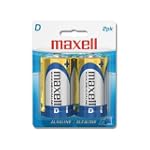Maxell 723020 LR20 2BP D Cell 2 Pack Battery $2.49