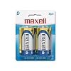 Maxell 723020 LR20 2BP D Cell 2 Pack Battery