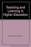 Teaching & learning in higher education