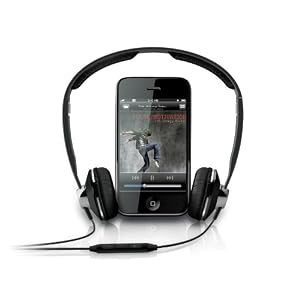 Philips Headset for iPhone with Remote and Mic Ultra Lightweight SHH9506.