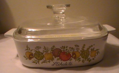 Corning Ware Spice of Life 1 Quart Casserole with Lid #A 1 B