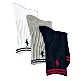 Polo Ralph Lauren boys Collegiate Stripe Crew socks 3pairs