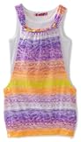 Energie Girls 7-16 Bow Back Doubler Tank Top