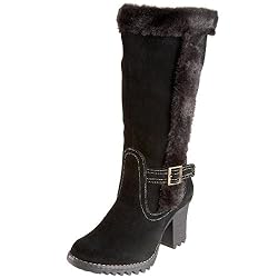 Skechers Struts 49992 BLK, Damen Stiefel, Schwarz (BLK), EU 39