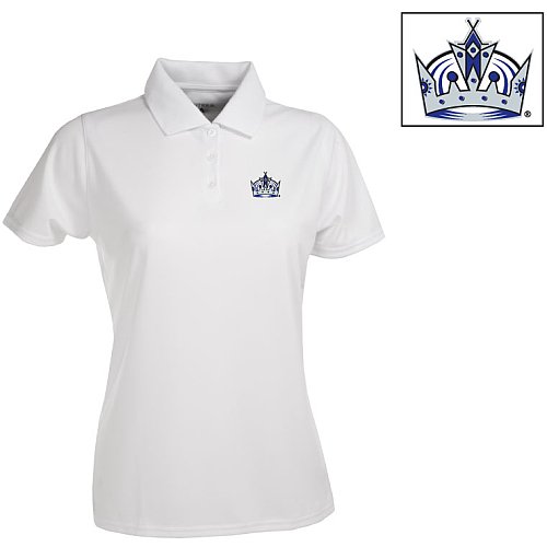Antigua Los Angeles Kings Women's Exceed Polo Shirt Small
