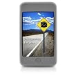 yooZoo Silicone Case Skin for Apple iPod Touch MP3 Player - Color Fog White