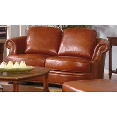 FairbanksTopGrainLeatherLoveseat