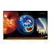 (24x36) Sun Solar Flares and Earth's Magnetosphere Educational Poster Print