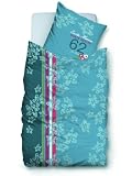 Produkt-Bild: Tom Tailor 049247-824-003 Linon Bettw&auml;sche ca. 155 x 200 + 80 x 80 cm blue bird