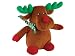 Zanies Christmas Holiday Friend Rudolph Reindeer Singing Musical Plush Dog Toy Rudolph