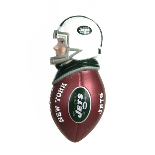 Pack of 2 NFL New York Jets Football Tackler Magnets