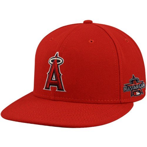 New Era Los Angeles Angels of Anaheim Red 2010 MLB All-Star Game 59FIFTY Fitted Performance Hat