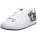 DC Men's Court Graffik SE Sneaker,White/Royal/Battleship,12 M