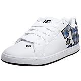 DC Men's Court Graffik SE Sneaker,White/Royal/Battleship,7.5 M