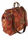 ArtisanStreet's Red Floral Tapestry Carpet Bag With Detachable Shoulder Strap. Use As An Overnight Bag Or Even As A Briefcase.