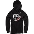 Alpinestars Ride It Fleece Men's Hoody Zip Fashion Sweatshirt/Sweater - Black