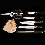 Messermeister Meridian Elite 7-Piece Knife Block Set