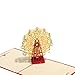 Papercraft Pop-Up 3D Ferris Wheel Valentine Cards May Love Goes Round And Round