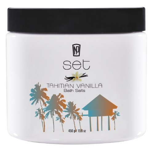 NP Set Tahitian Vanilla Bath Salts, 15.9-Ounce