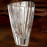 9 INCH MATTEO VASE - 24% CRYSTAL 9 INCH MATTEO VASE - vase