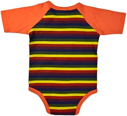 Harajuku Infants Bodysuit Rocker Mini, Orange, Size 6/9M