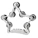 Como Musical Metal Discs Jingling Star Handheld Tambourine
