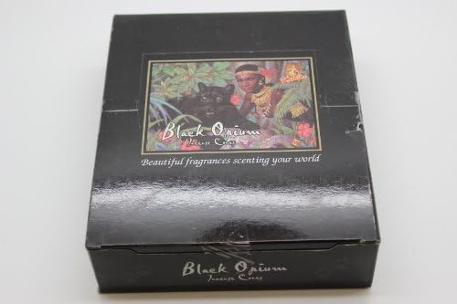 Black Opium - Ramini Incense Cone - Pack of 12 Boxes, 10 Cones Per Box - 120 Cones Total
