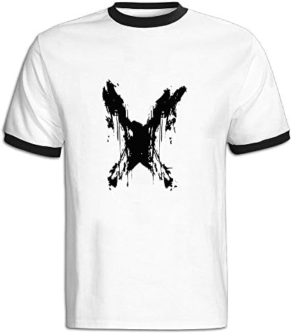 Men Two-toned Tshirts-Classic Flying Fighter Black SizeXL