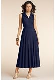 Chadwicks Long Button-Front Dress
