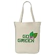 Lulu Go Green Canvas Shopper Tote