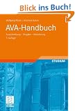 AVA-Handbuch: Ausschreibung - Vergabe -  Abrechnung