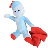 In The Night Garden 29cm/11.5  Sitting Plush Soft Toy Igglepiggle With Blanket