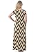 Alki'i Women's Short Sleeve Floor Length Maxi Dress