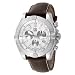 ESQ by Movado 7301347 STRATUS brown leather strap white Dial Watch
