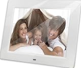 Produkt-Bild: Rollei Pictureline 4100 Digitaler Bilderrahmen (24 cm (10 Zoll) Display, 4:3, Dia-Show Funktion, Video/MP3 Funktion) inkl. Fernbedienung wei&szlig;