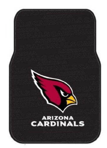 NFL Arizona Cardinals Two-Pack Front Car Floor Mat