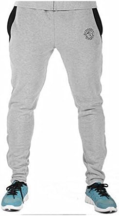 Outdoors Cargo Loose Trousers Men Sweat Harem Sport Joggers Pants Legging Pants Cotton Sccoer Mens Joggers Gymshark Luxe Fitted Tapered Reflective Bottoms - Gray