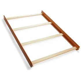 Simmons Furniture Serenade Full Size Wood Bed Rails - Hazelnut