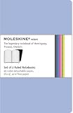 Moleskine Volant Notebook Ruled, Blue Xsmall: Set of 2