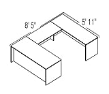 Bush Series C / Corsa Medium Cherry Configuration 20 - Layout for 5