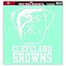 NFL Cleveland Browns 18-by-18-Inch Diecut  Decal