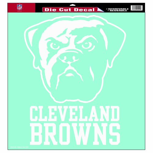 NFL Cleveland Browns 18-by-18-Inch Diecut  Decal