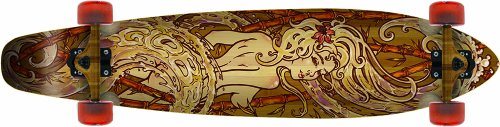 Globe Fearon Skateboard Kaguya Bamboo, red, 10525062 Preisvergleich